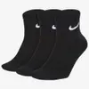 13代購 Nike Everyday Lightweight Sock 黑色 襪子 過踝 三雙 SX7677-010