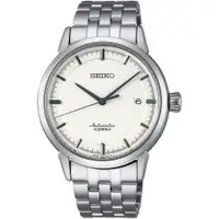 在飛比找ETMall東森購物網優惠-SEIKO 精工 Presage 經典白面機械錶 SARX0