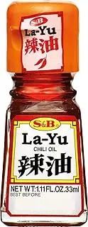 S&B La Yu Chilli Oil, 33 g