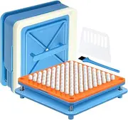Capsule Holder Tray Filling Machine Tool for 100 Size 00 Gelatin Veggie Capsules For Vitamins, Herbs & Supplements Holes