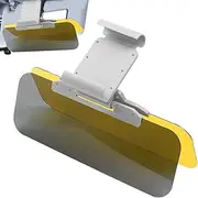 Sun Visor Extender - Anti-Blend Car Visor, Adjustable Angle Sun Protection | Polarised Car Windscreen Visor, Sun Visor Attachment for Blocking Sunlight, Day and Night