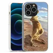 For Apple IPhone 13 Pro Max Mini TPU Case Cover+Glass(Baby Kangaroo)