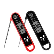 Foldable Digital Food Thermometer Grill Meat Kitchen Thermometer Baking Milk Water Thermometer Magnetic Kitchen Temperat