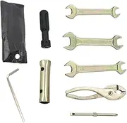 Motorcycle Socket Set, Motorcycle Tool Set, Scooter Maintenance Tools, Spark Plug Wrench, Screwdriver, Pliers, Maintenance Tools for Snowmobile