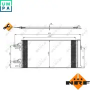 CONDENSER AIR CONDITIONING 35895 FOR FIAT DUCATO/Van/Bus/Platform/Chassis 3.0L