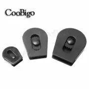 Plastic Cord Lock Ends Stopper Drawstring Slider Wheel Pull-Strings Rope Clip