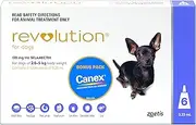Revolution for Dogs 2.6-5kg - 6 Pack Flea & Worm Control