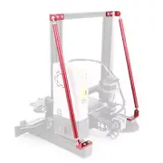 Befenybay Upgrade Red Supporting Rod Set for Creality 3D Printer Ender 3/Ende...