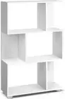 Bookshelf, S Shape Corner Shelves Display Bookcase Bookshelves Rack Cube Storage