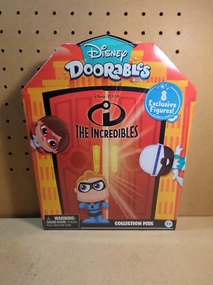 DISNEY Pixar DOORABLES THE INCREDIBLES Collection Peek 8 Exclusive FIGURES New