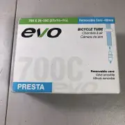 evo 700c x 28-35 -48mm presta Bicycle Tube Removable Core Road 27x1-1/8 1-1/4