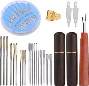 Coser Agujas De a Mano Calidad Con Ojo Grande Conjunto De Coser Agujas