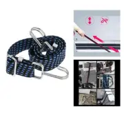 Bungee Cord Motorcycle Cargo Rack Luggage Strap Gardening Elasticated Rope Blue