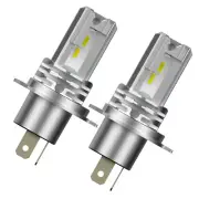 Bulbs Combo LED Headlights H4 9003 Conversion Kit High Low Beam 6500K Cold White (for: Smart)