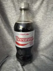 Share a Coke with Breanna 2025 Personalized Gift Coca~Cola Bottle 20oz Diet