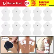 10/20X TENS Machine Pads Gel Reusable Electrode Replacement Pad Body Massage AU
