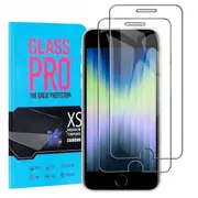 [2 PACK] Apple iPhone SE 2022 Screen Protector Tempered Glass Screen Protector Guard - Case Friendly