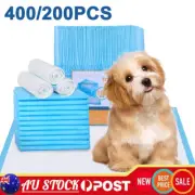 400/200 Pet Training Pads Puppy Dog Toilet Pee Indoor Super Absorbent 60x60cm AU