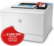 *Damaged Box* HP LaserJet Enterprise M455dn A4 Mono Laser Printer 27PPM 3PZ95A