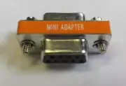 DB9 Female / Female Null Modem mini gender changer RS232 gender changer Adapter