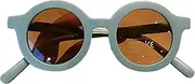 [Generic] Kids Sunglasses - Anti-Glare Boy Sunglasses,Thick Sunglasses Integrated Nose Pads Streamlined Arc Design for
