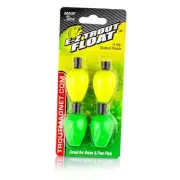 E-Z Trout Floats - 36 Easy to Adjust Slotted Fishing Bobbers - Freshwater and