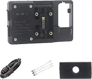 Motorcycle Navigation Bracket Wireless Charger Fast Charging Mobile Phone Navigation Bracket for B&MW R1250GS R1200GS ADV S1000XR F650GS F850GS F900R R1200RS Phone Mount (Color : USB 12mm Clip)