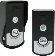 Wireless Intercom Doorbells for Home IP54 Waterproof Dual Way Voice Intercom
