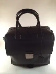 Salvatore Ferragamo Flight Bag Embossed Calfskin $1850.00