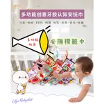 寶寶安撫巾/益智手抓/幼兒玩具/床掛/標籤巾(LILY'S TOY 425-428)