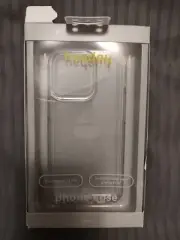 Hard Shell Phone Case for iPhone 13 Pro - Clear. Antimicrobial protection