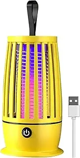 Mosquito Killer USB Hanging Zapper Trap Lamp with Warm White Night Light Non- Electric Mosquito Lamp ct Mosquito Attracts Fruit Flies for Home Bedroom Camping