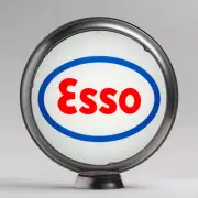 Esso Oval 13.5" Gas Pump Globe w/ Steel Body (G503)