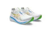 Asics GEL Nimbus 26 Mens Running Shoes - White/Blue