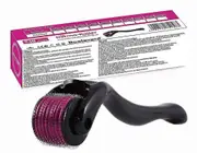 2.5 Mm Derma Roller Boolavard Tm Titanium Alloy Micro Needle Roller - 540 Needles-best Skin Roller