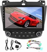 [XTevu] MP5 Player, 10.1In GPS Navigation Stereo Compatible with Honda Accord 7 2004-2007, Android Multimedia Unit, Car Video Audio System