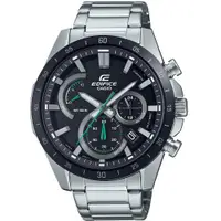 在飛比找ETMall東森購物網優惠-CASIO 卡西歐 EDIFICE 粗曠動感計時碼錶手錶(E
