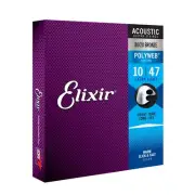 Elixir Acoustic Guitar Strings POLYWEB 80/20 Bronze Extra Light .010-.047