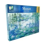 Go Games Claude Monet Water Lilies Jigsaw Puzzle 1000pc 19x29 Inch New Sealed
