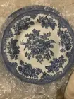 8" Asiatic PheasantBlue and white Johnson Bros England 1883 Plate
