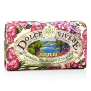 Nesti Dante Dolce Vivere Fine Natural Soap - Sicilia - Bouganville, Marine Sea Salt & Papyrus Tree 250g/8.8oz