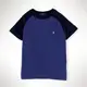 美國百分百【Ralph Lauren】T恤 男 RL 短袖 上衣 T-shirt Polo 小馬 棒球 黑 藍 XS S號 F322