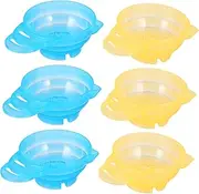 EPIGEIST 10pcs Hair Dye Bowls Stackable Mixing Tint Containers for Salon and Use Easy to Clean and Store for Hair Color Mixing and Highlighting Random Colors