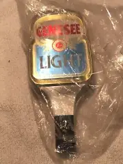 GENESEE LIGHT BEER LUCITE TAP HANDLE VINTAGE ORIGINAL NICE