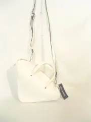 Steve Madden White Small Triangle Bag RP802 $88