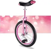 16" 18" 20" Adultunicycle, Big Wheel Unicycle for Unisex Adult/Big Kids/Mom/Dad/Tall People Height from 125-175Cm, Load 150Kg,16In Durable TDF