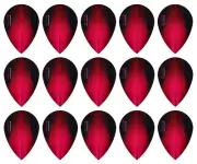5 New Sets Harrows Sonic Pear Dart Flights – Ships w/ Tracking - Red