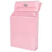 Tin Mailbox Office Indoor Hanging Wall-mount Mailboxes with Lock