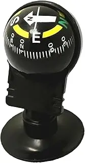 Ball Compass - Adjustable Automotive Dashboard Navigation Compass | Electronic Compass Ball for Hiking, Boating, Travel, Outdoor Use, Sighting Accessories