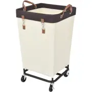 160L Laundry Basket with Wheels, Large Rolling Hampers for Clothing Organizer...